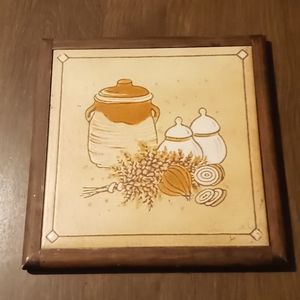 Ceramic Trivet Neutral Kitchen